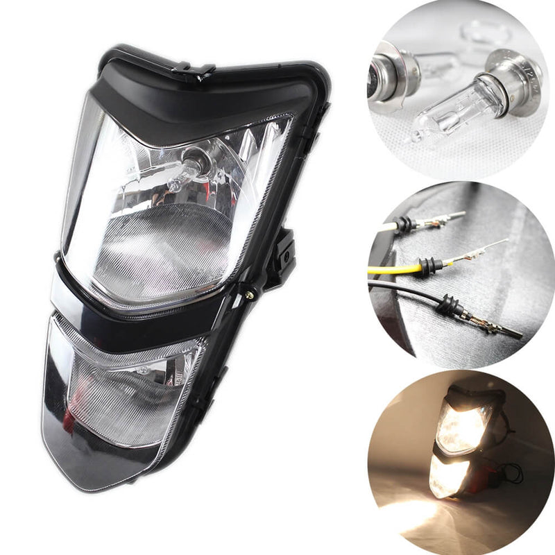 Suzuki ATV Quadsport LTZ 400 LTZ 400 Z 2003-2008 Kawasaki 2003-2006 KFX400 KSF400 New Headlights Headlamp Assembly 35100-07G00-30H - pazoma