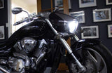 Suzuki Boulevard M109R VZR1800 M90 Black LED Headlight Front LED Headlamp DRL+HL/Lo Beam Assembly - pazoma