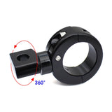 360° Universal Motorcycle 1-1/4" 1" 7/8" Fog Light Bracket Spotlight Lamp Mounting Clamp Holder Crash Bar Engine Guard Handlebar - pazoma