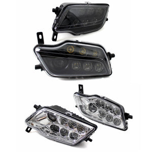 2016-2020 Honda Pioneer 500 / 700 1000 P500 P700 LED Headlights Conversion Kit High Low Beam Replacement Headlamp - pazoma