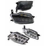 2014-2020 Honda Rancher 420 & Foreman 500 Rubicon LED Headlights Conversion Kit High Low Beam Replacement Headlamp - pazoma