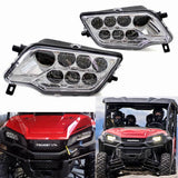 2016-2020 HONDA Pioneer 1000 SXS1000 Pioneer1000EPS 1000-5 PIONEER1K LED Headlights Conversion Kit High Low Beam Replacement Headlamp - pazoma