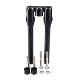 Club Style Top Clamp Straight Modular Handlebar Risers Kit for Harley Dyna Street bob Softail Sportster - pazoma