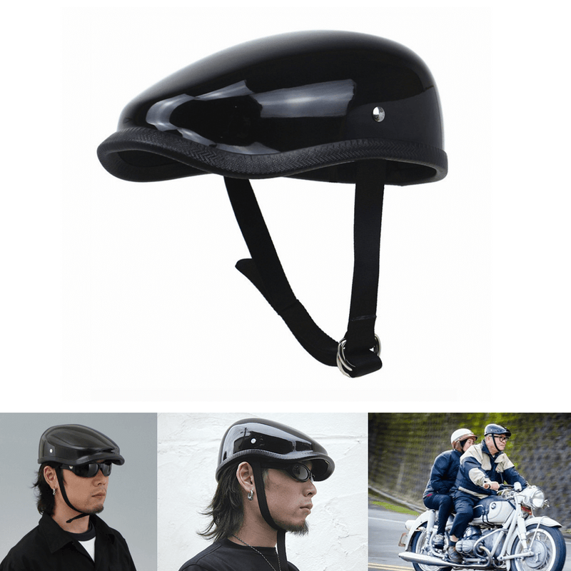 Leisure style motorcycle helmet half face retro motorbike helmet vintage Berets Design light weight for man and woman TT&CO - pazoma