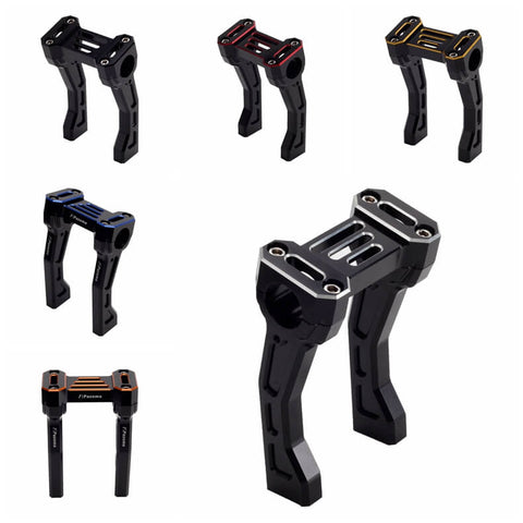 Handlebar Fat Pullback Risers Offset Backward W/ Top Clamp Cover Kit For Harley Pan America 1250 ST Special RA1250S RA1250 CVO 2021-2026 - pazoma