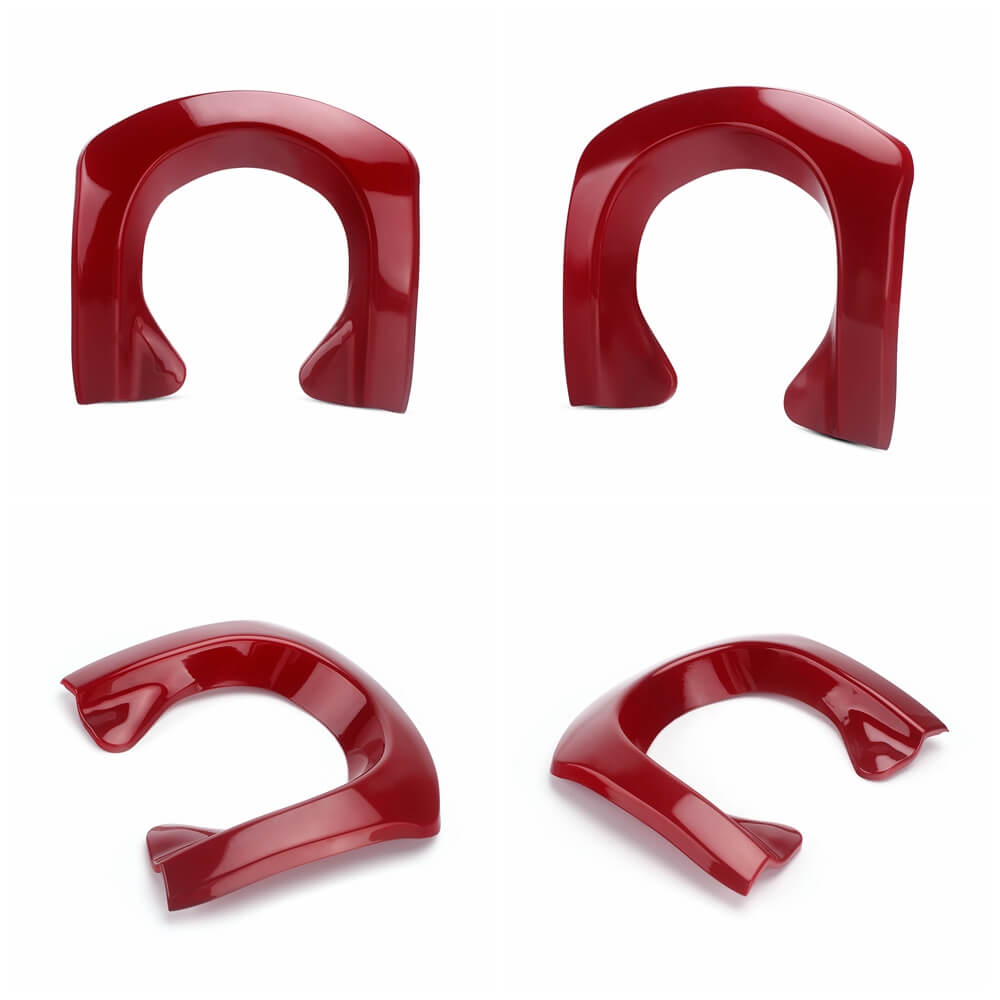 T-Sport Headlight Fairing Bezels Trim Cover For Harley Dyna FXDXT FXDWG FXR Dyna Street Bob CBC Cali TSport Front Fairing Club Style - pazoma