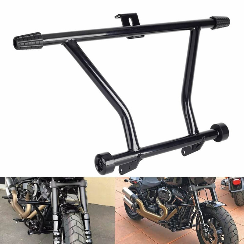 Harley M8 Softail FXBBS FXFBS FXBB FXLR FXFB FLSB FXBR FLFBS FLHCS FLSL Highway Peg High 2 Step Crash Bar Engine Guard crash cage - pazoma