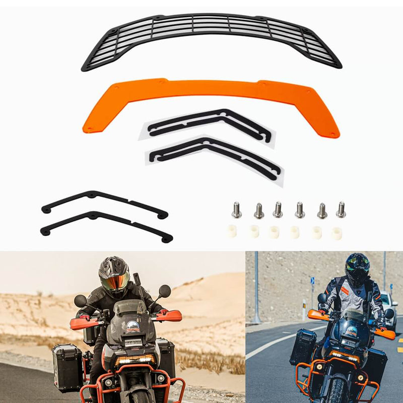 2021-2025 Harley Pan America 1250 ST RA1250ST Special RA1250S CVO RA1250SE RA1250 Headlight Guard Protector Grille Mesh Cover Curved Protection Grill - pazoma