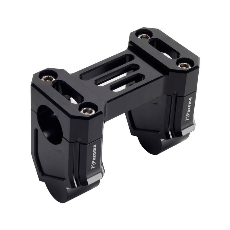 Harley Pan America 1250 ST Special CVO RA1250S Pull Back Handlebar Risers Offset Backward Adapters Back Move Mount w/Top Clamp Cover - pazoma