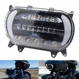 New Motorcycle Harley Road Glide FLTRX FLTRU 2015-2022 Dual LED Headlight Projector Headlamp With Turn Signal & Daylight Running Light DRL