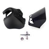 Harley Softail 18+ Street Bob FXBB 114 FXBBS Low Rider FXLR Standard T Sport Fairing w/12" Eye Vented Windshield Headlight Relocation Block - pazoma