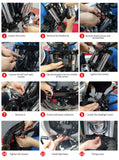T Sport Headlight Fairing Outer w/12" Windshield For Harley Softail 18+ Street Bob FXBB 114 FXBBS Standard FXST Low Rider FXLR - pazoma