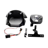 Harley Softail Breakout M8 Breakout 114 FXBR FXBRS Front Headlight Fairing Cover Cowl + LED Headlamp 2018-2022 - pazoma