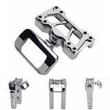 Harley Softail Street Bob Breakout Standard Low Rider ST FXBB FXBR FXST FXLRST Digital Gauge Mount Housing W/Top Clamp Cover Bracket - pazoma