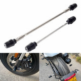 Harley Sportster S 1250 RH1250S Front Rear Axle Fork Wheel Slider Falling Protector Crash Protectors Stand 2021-2024 - pazoma