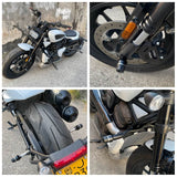 Harley Sportster S RH1250S Highway Peg Bumper Crash Flat-Out Bar Engine Guard Front Rear Axle Fork Wheel Slider Falling Protector Stand 21- - pazoma