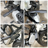 Harley Sportster S RH1250S Highway Peg Crash Bar Kit Flat-Out Bar Engine Guard Black 2021-2023 - pazoma