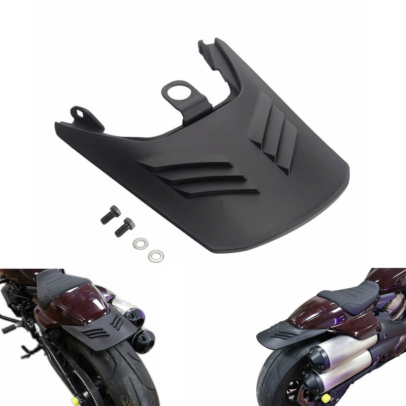 Harley Sportster S 1250 RH1250S Rear Mudguard Extension Splash Fender Stretched Mud Guard 2021-2022 - pazoma