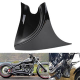 Chin Lower Front Spoiler Air Dam Fairing Mudguard Cover for Harley Touring Glide 1996-2017 Dyna Fatboy Softail 2004-2017 - pazoma