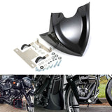 Chin Fairing Front Spoiler Mudguard For Harley Dyna Fatboy Softail Touring Glide 96-17 Air Dam Fairing Cover - pazoma