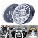 Harley V-Rod VRSCX VRSCA VRSCB VRSCSE Muscle VRSCF Night Rod Special VRSCDX Street Rod VRSCR LED Headlight Headlamp W/ Turn Signal 2002-2017 - pazoma