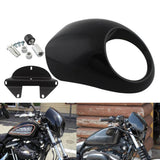 Motorcycle Head light Headlight Fairing Front Cowl Fork Mount For Harley Sportster Dyna FX XL 883 1200 Motor Accessories - pazoma