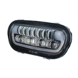 Motorcycle LED Headlight With White DRL High/Low Beam Projector Headlamp for Harley Softail Fat Bob 114 FXFB FXFBS 2018-UP - pazoma