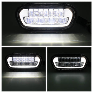 Harley Softail Fat Bob 114 FXFB FXFBS 2018-2024 LED Headlight Projector Headlamp Head Lamp Kit With Daylight Running Light DRL - pazoma