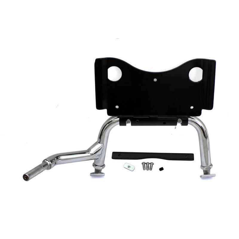 Harley Touring 2009-2023 Adjustable Chrome Center Stand #91573-09A Replacement Road King FLHR Glide FLHT - pazoma