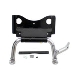 Harley Touring 2009-2023 Adjustable Chrome Center Stand #91573-09A Replacement Road King FLHR Glide FLHT - pazoma
