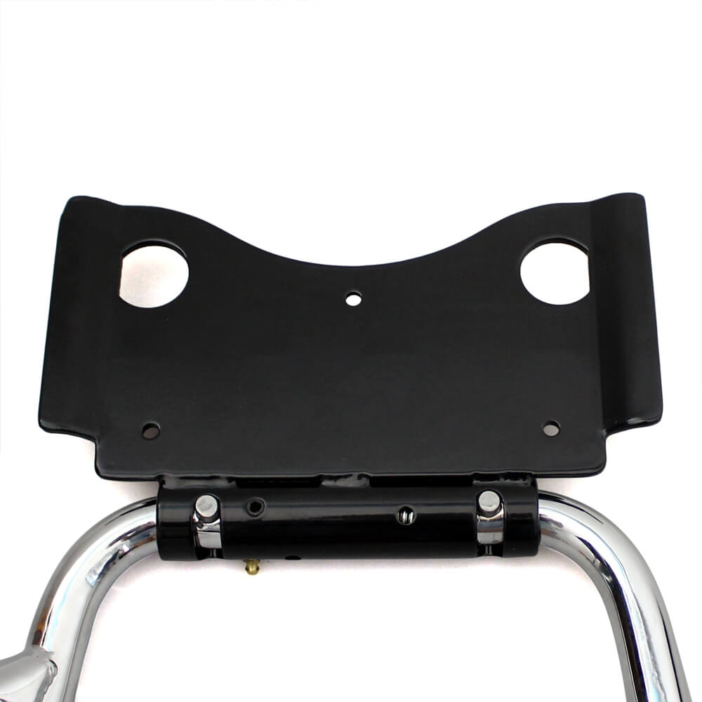 Harley Touring 2009-2023 Adjustable Chrome Center Stand #91573-09A Replacement Road King FLHR Glide FLHT - pazoma