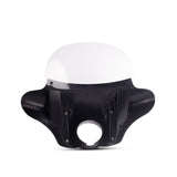 Harley Softail Dyna Street Bob FXDL FXBB FXLR FXBB Sportster XL Indian Scout Front Headlight Batwing Fairing Windshield W/Mounting Kit 1985-2025 - pazoma