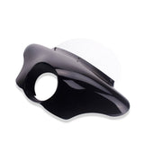 Headlight Batwing Fairing Windshield W/Mounting Hardware Kit For Harley FX Softail Dyna Street Bob Standard Sportster Indian Scout 1985-2025 - pazoma