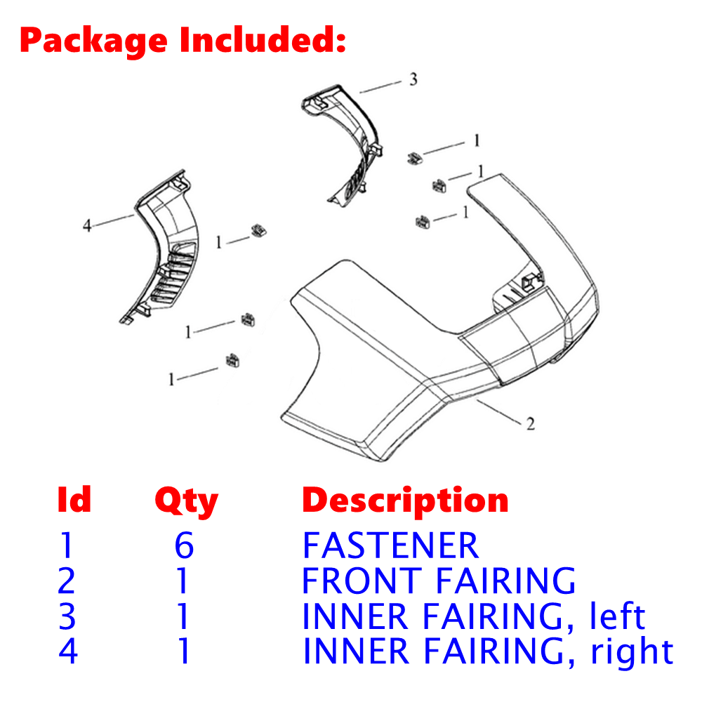 2021-2024 Harley Pan America 1250 Special RA1250 RA1250S RA1250SE CVO Headlight Front Fairing Cover Spoiler Guard Deflector Kit - pazoma