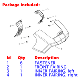 2021-2024 Harley Pan America 1250 Special RA1250 RA1250S RA1250SE CVO Headlight Front Fairing Cover Spoiler Guard Deflector Kit - pazoma