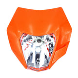 Headlight Head Lamp Light Streetfighter Orange For KTM EXC XCF XCW SXF 250 300 350 450 - pazoma