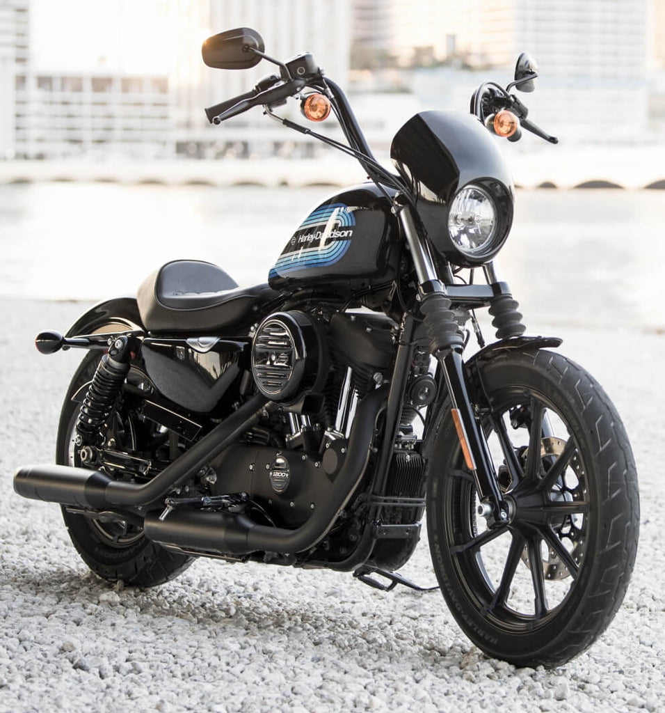 Luftfilter Black Spike Harley Davidson XL 883 / 1200 98-2015 - Moto Vision