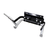 Harley Touring Model 99-08 Heavy Duty Adjustable Service Stand Center Stand Jack 91573-06 Chrome FLH FLT FLHR FLTR Electra Glide Road King Road Glide - pazoma