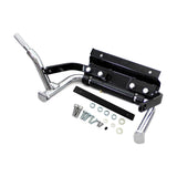 Harley Touring Model 99-08 Heavy Duty Adjustable Service Stand Center Stand Jack 91573-06 Chrome FLH FLT FLHR FLTR Electra Glide Road King Road Glide - pazoma