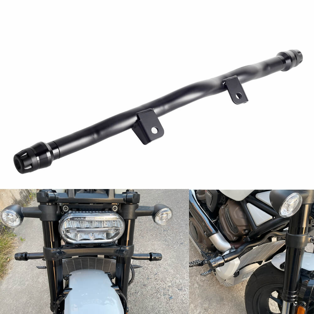 Highway Peg Bumper Crash Bar Kit Flat-Out Bar Engine Guard Protector For  Harley-Davidson Sportster S 1250 RH1250S 2021-2023
