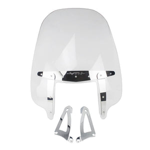 Honda VTX1300 VTX1800 C F N S R T Custom Motorcycle Windshield Windscreen Clear 29 INCH 2002-2009 - pazoma
