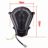 LED Headlight Assembly With Angel Eyes DRL Turn Signal Light Replace Headlamp For KTM Duke 390 / 250 / 200 / 125 2011-2016 - pazoma