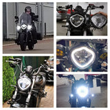 Kawasaki Vulcan S ABS CAFE SE EN650 2015-2020 LED Headlight Headlamp Daylight Running Light DRL Assembly - pazoma