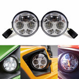 UTV ATV TX750-075 LED Headlight For Kawasaki Teryx Teryx4 Brute Force Mule KVF750 KRF800 KRT750 KRF750 KAF400 KAF700 KAF820 KAF950 KAF620 09-20 - pazoma