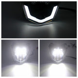 LED Headlight Headlamp with Beam For KTM EXC EXCF SX SXF XC XCF XCW XCFW 125 150 250 300 350 450 530 SMCR 690 - pazoma