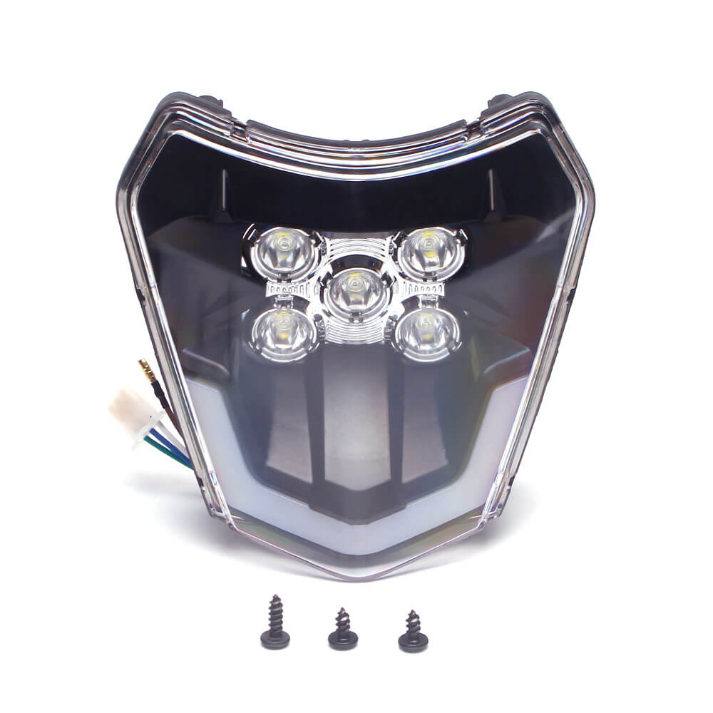 KTM 250 450 530 690 Lighting Headlight Shroud Visor Mask OEM