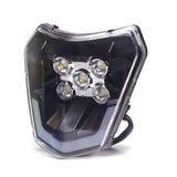 US Stock LED Headlight Headlamp with Beam For KTM EXC EXCF SX SXF XC XCF XCW XCFW 125 150 250 300 350 450 530 SMCR 690