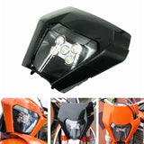 LED Headlight Kits With Shell Enduro Trail For KTM EXC-F EXC XC XCF XC-W Six Days EXC-F 250 300 350 450 500 530 Husqvarna FC FE TC TE 17-20 - pazoma