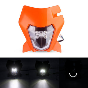 LED Headlights Headlamp Head Lamp Light Fairing With White DRL For KTM 690 SMC R ENDURO R 2019 2020 2021 2022 - pazoma