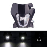 LED Headlights Headlamp Head Lamp Light Fairing With White DRL For KTM 690 SMC R ENDURO R 2019 2020 2021 2022 - pazoma